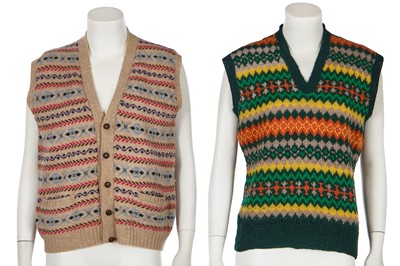 Lot 334 - A group of knitwear, 1940s and later