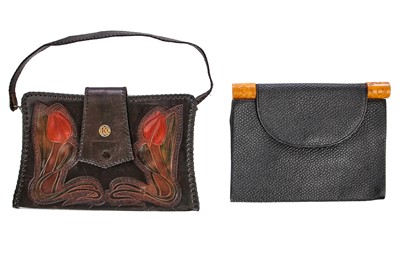 Lot 333 - A group of day bags and accessories, 1920s-1940s