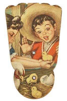Lot 392 - A group of advertising and printed fans, mainly 1920s