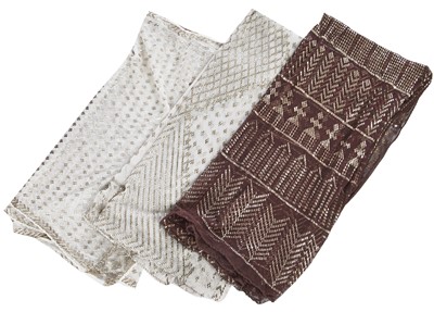 Lot 375 - Three Azute/Assuit stoles, Egyptian, 1920s