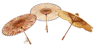 Lot 377 - A group of parasols, mainly 1920s-30s