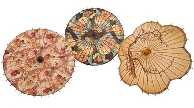 Lot 377 - A group of parasols, mainly 1920s-30s