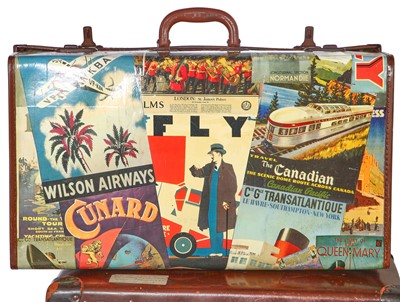 Lot 346 - A group of luggage, 1930s-60s