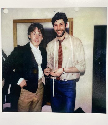 Lot 81 - Paul McCartney: two rare limited photographs of the artist in period costume for Give My Regards To Broad Street, both signed and dedicated in the name of the final bidder’s choice