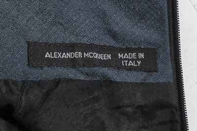 Lot 112 - An Alexander McQueen steel-grey dress, 'Voss' commercial collection, Spring-Summer 2001