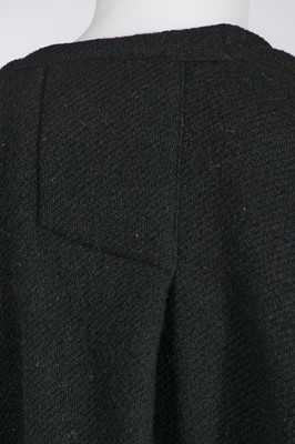 Lot 26 - An Issey Miyake man's black wool 'Transformation' coat, 1976
