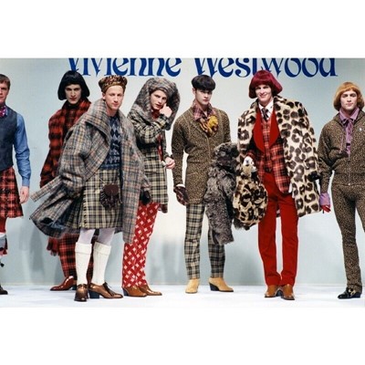 Lot 118 - A Vivienne Westwood men's leopard spot wool blend ensemble, Autumn-Winter 1997-98