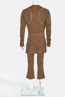 Lot 118 - A Vivienne Westwood men's leopard spot wool blend ensemble, Autumn-Winter 1997-98