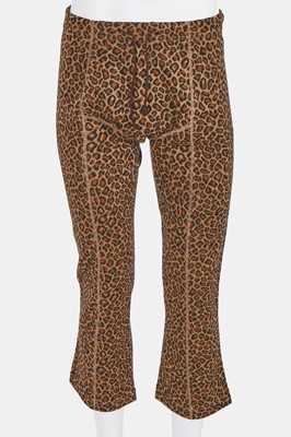 Lot 118 - A Vivienne Westwood men's leopard spot wool blend ensemble, Autumn-Winter 1997-98