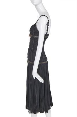 Lot 101 - An Alexander McQueen padlocked 'chastity' dress, pre-collection, Autumn-Winter 2003