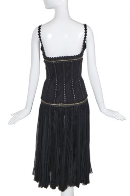 Lot 101 - An Alexander McQueen padlocked 'chastity' dress, pre-collection, Autumn-Winter 2003