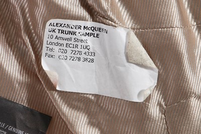 Lot 104 - An Alexander McQueen sequined fur jacket, 'Scanners' collection, Autumn-Winter 2003-04