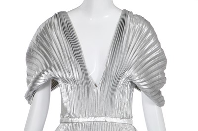 Lot 96 - An Alexander McQueen silver cocktail dress, 'The Man Who Knew Too Much', Autumn-Winter 2005-06