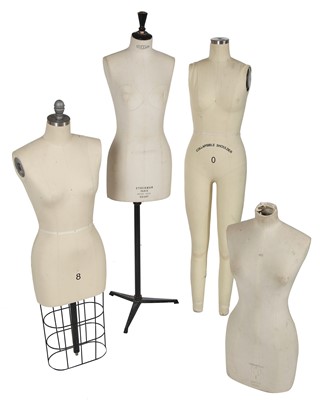 Lot 90 - Four female mannequins from the Julien Macdonald studio