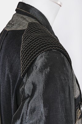 Lot 89 - A Jean Paul Gaultier man's grey wool jacket, 'Chic Rabbis/Vikings' collection, Autumn-Winter 1993-94