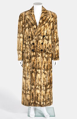 Lot 90 - A Jean Paul Gaultier man's faux fur coat, 'Chic Rabbis/Vikings' collection Autumn-Winter 1993-94