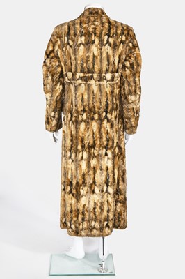 Lot 90 - A Jean Paul Gaultier man's faux fur coat, 'Chic Rabbis/Vikings' collection Autumn-Winter 1993-94