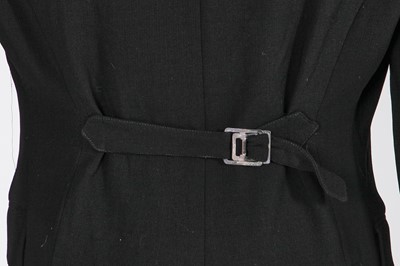 Lot 53 - A Jean Paul Gaultier man's black crêpe tuxedo body, 'Les Pensionnats' collection, Autumn-Winter 1988-89