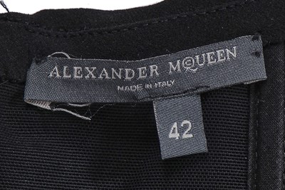Lot 91 - An Alexander McQueen black crêpe gown, 'Neptune', commercial collection Spring-Summer 2006