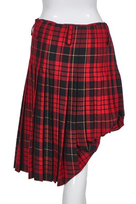 Lot 89 - An Alexander McQueen tartan skirt, 'Widows of Culloden' collection, Autumn-Winter 2006-07