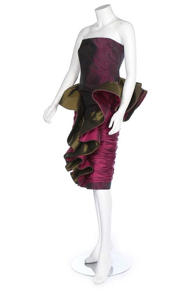 Lot 37 - A Capucci silk mini dress, 1980s, labelled,...