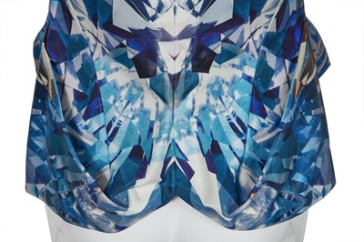 Lot 79 - An Alexander McQueen crystal print jacket, 'Natural Distinction, Un-Natural Selection', Spring-Summer 2009