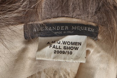 Lot 77 - An Alexander McQueen red fox fur cape,  pre-collection, Autumn-Winter 2009-10