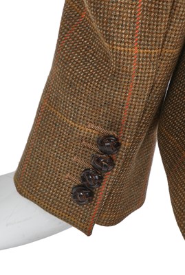 Lot 78 - An Alexander McQueen tweed hacking jacket, pre-collection, Autumn-Winter 2009-10