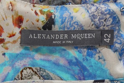 Lot 75 - An Alexander McQueen reptile and moth print dress, 'Plato's Atlantis' collection, Spring-Summer 2010