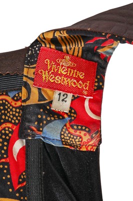 Lot 124 - A Vivienne Westwood leather corset, early 1990s