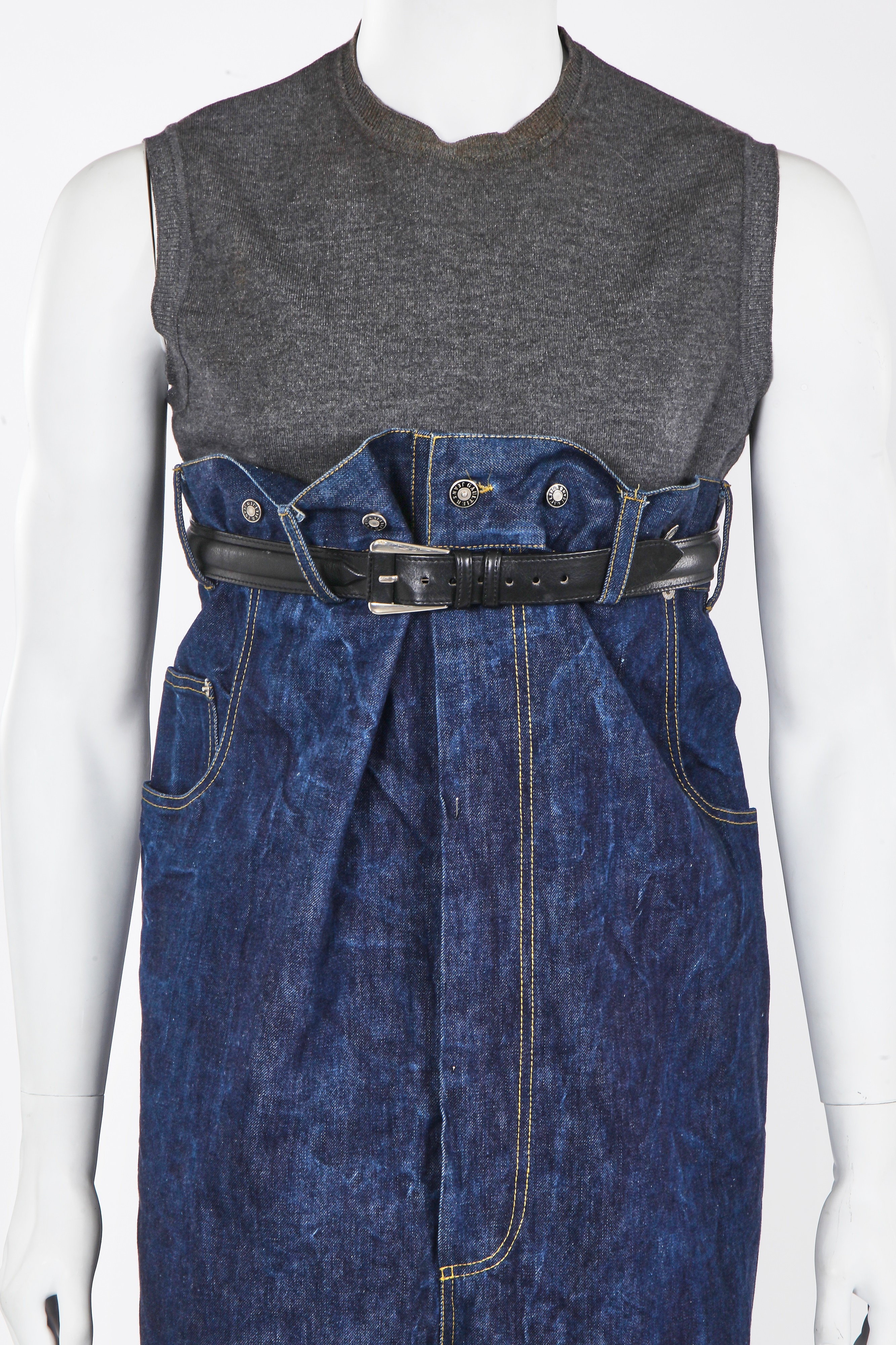 Lot 81 - A rare pair of Jean Paul Gaultier men's ultra