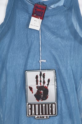 Lot 83 - A rare and important Jean Paul Gaultier man's denim corset, 'Andro Jeans' collection, Spring-Summer 1993