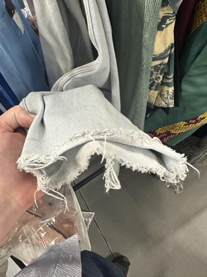 Lot 83 - A rare and important Jean Paul Gaultier man's denim corset, 'Andro Jeans' collection, Spring-Summer 1993