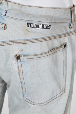 Lot 83 - A rare and important Jean Paul Gaultier man's denim corset, 'Andro Jeans' collection, Spring-Summer 1993