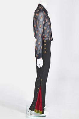 Lot 124 - A rare Jean Paul Gaultier men's 'Bailaor' ensemble, 'Tribute to Frida Kahlo/Flamenco' collection, Spring-Summer 1998