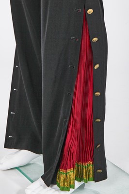 Lot 124 - A rare Jean Paul Gaultier men's 'Bailaor' ensemble, 'Tribute to Frida Kahlo/Flamenco' collection, Spring-Summer 1998