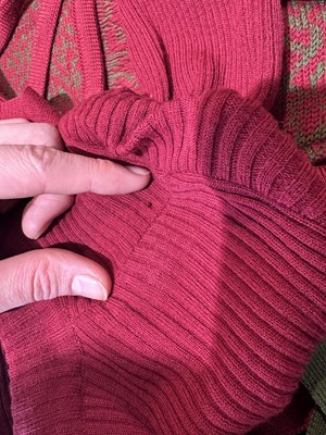 Lot 238 - Spaghetti knitwear designed by Nadia la Valle, Aprés Ski collection, 1977