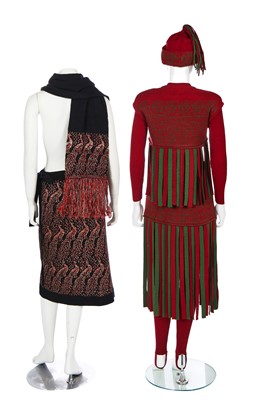 Lot 238 - Spaghetti knitwear designed by Nadia la Valle, Aprés Ski collection, 1977