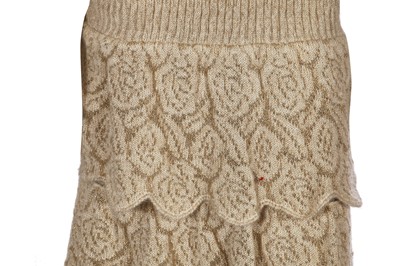 Lot 239 - Mainly gold and black Spaghetti knitwear designed by Nadia la Valle, Aprés Ski collection, 1977