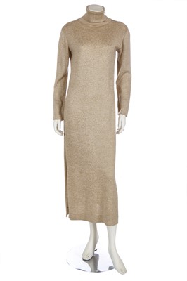 Lot 239 - Mainly gold and black Spaghetti knitwear designed by Nadia la Valle, Aprés Ski collection, 1977