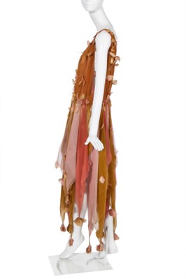 Lot 367 - A Spaghetti couture 'Autumn Fairy' dress worn by Naomi Campbell,  designed by Nadia La Valle, 1987
