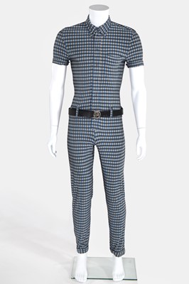 Lot 104 - A Jean Paul Gaultier man's stretch viscose jumpsuit, 'Cyberbaba/Pin Up Boys' collection, Spring-Summer 1996