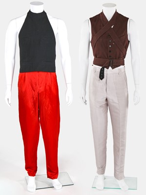 Lot 88 - Two Jean Paul Gaultier sleeveless wool tops, 'Chic Rabbis/Vikings' collection, Autumn-Winter 1993-94