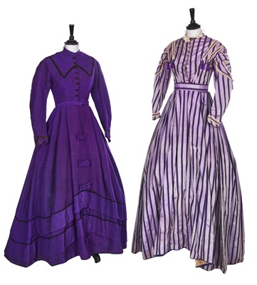 Lot 425 - Three day dresses, mainly 1860s