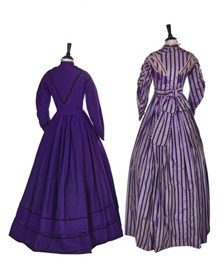 Lot 425 - Three day dresses, mainly 1860s