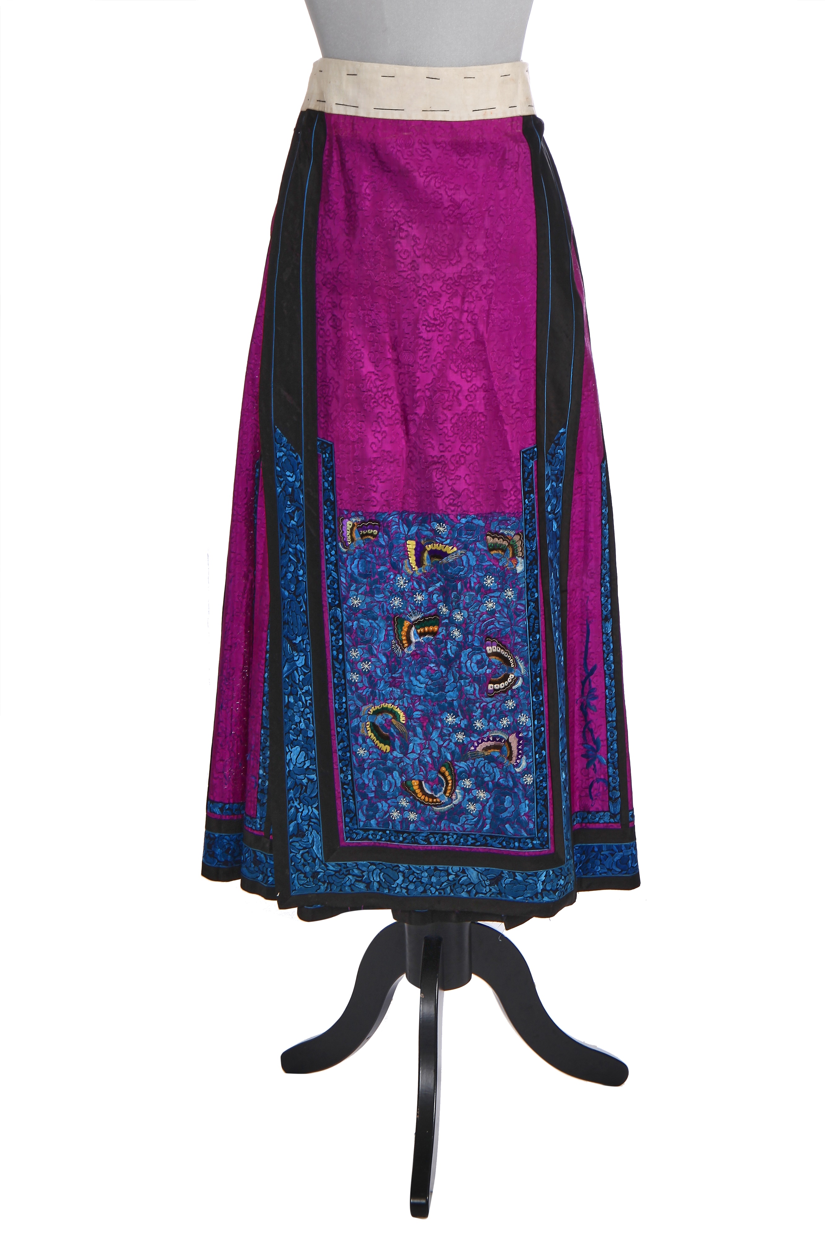Issa Silk Skirt Magenta