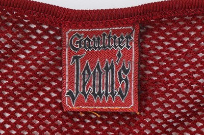 Lot 87 - A pair of Jean Paul Gaultier men's denim dungarees, probably 'Andro Jeans' collection, Spring-Summer 1993