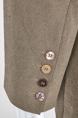 Lot 91 - A Jean Paul Gaultier men's brown wool 'priest' coat, 'Tattoos/The Raw and Refined’ collection Spring-Summer 1994