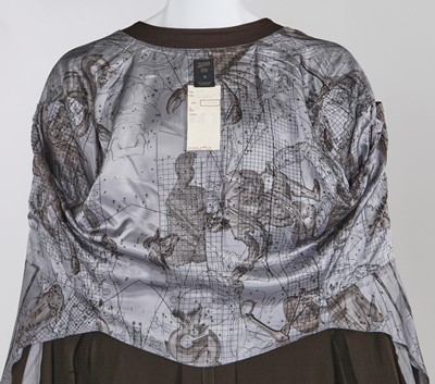 Lot 91 - A Jean Paul Gaultier men's brown wool 'priest' coat, 'Tattoos/The Raw and Refined’ collection Spring-Summer 1994