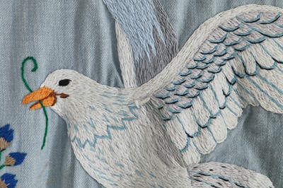 Lot 23 - A 1-West man's embroidered cotton shirt, 1970s
